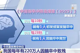 我国每年有220万人因这种病致残！这3类人是高危人群图片