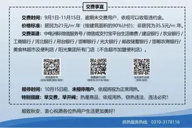 供暖缴费！邯郸最新通知！图片