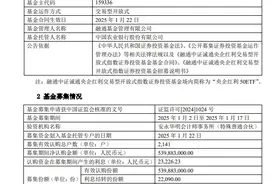 融通中证诚通央企红利ETF成立，募集资金5.4亿元图片