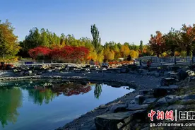 嘉峪关秋景美如画图片