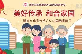 美好传承 和合家园——婚育文化宣传片之5·15国际家庭日图片
