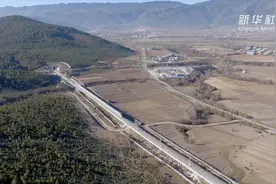 新华全媒+｜丽江至香格里拉铁路开通运营图片