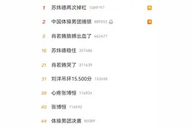 中国队这枚银牌刷爆热搜！苏炜德道歉：对不起队友图片