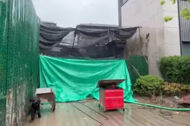 别墅业主回家“吓了一跳”！“我家怎么下陷了50公分”？图片