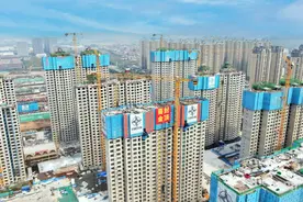 城市更新！河北邯郸最大棚改项目南地块全面封顶图片