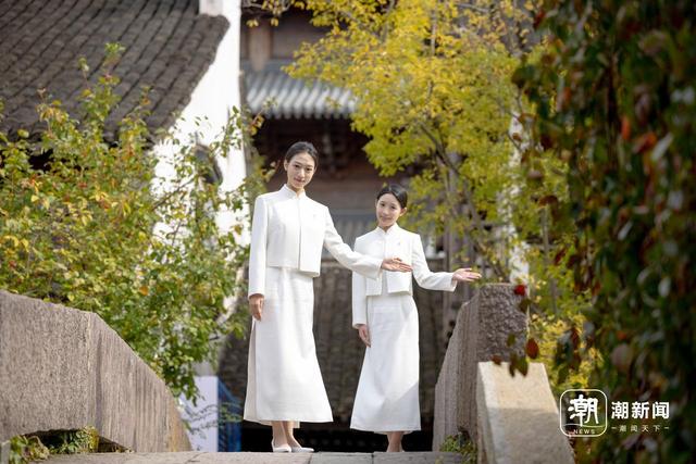 “小梧桐”志愿者首次亮相濮院古镇