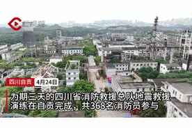 C视频丨废墟搜索、巷道救援……四川消防举行2024年度地震救援演练图片