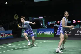 马来西亚羽毛球公开赛：贾一凡/张殊贤晋级四强图片