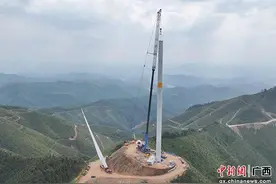 广西藤县：风力发电赋能绿色发展图片