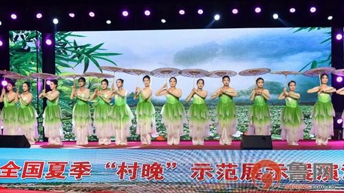 樱桃之乡绽放文化活力——枣庄市山亭区水泉镇成功举办2025年全国夏季“村晚”示范展演