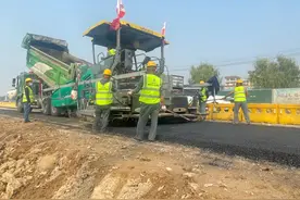 总投资1.83亿元！亳州这段一级公路明年4月​建成！图片