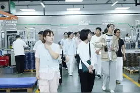 直击未来工厂！金华开发区学子走进绿源，解锁“智造”新体验！图片