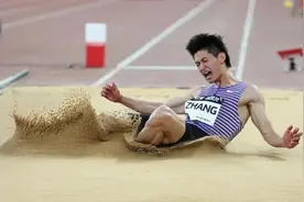 钻石联赛厦门站 张溟鲲男子跳远夺冠 瓦霍尔姆创300米栏纪录图片