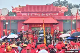 海内外民众海南纪念“中国巾帼英雄第一人”冼夫人图片