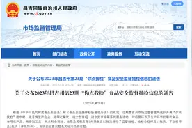 【你点我检】新疆昌吉州市场监督管理局：1批次葵花籽油不合格图片