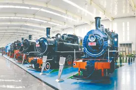 沈阳铁路陈列馆见证火车百年传奇图片