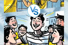 什么！我爸爸居然是一个“两面派”图片