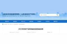 山东省市场监管局公布2024年家具产品质量省级监督抽查结果图片
