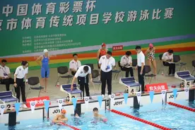中国体育彩票杯2024年北京市体育传统项目学校游泳比赛举行图片