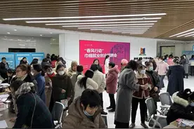 东营区：2025年“春风行动”巾帼就业创业招聘会举办图片