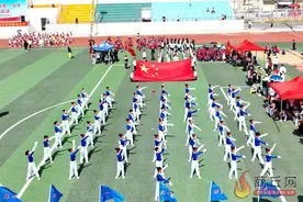 夏邑县举行2024年中小学“最美大课间”活动图片