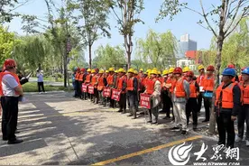 潍坊白浪河景区开展2025年防汛防台风防溺水应急演练图片