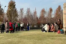 美“枫”啦！文华学院迷人红枫引来游客花式打卡图片