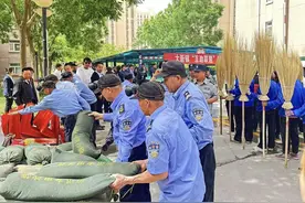 天天讲安全｜地下车库被淹，咋办？   兴庆区住宅小区防汛演练给出“答案”图片