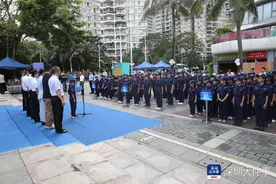 深圳盐田少年警队成立！120名盐田小学生成为首批队员图片