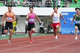 全国田径大奖赛︱苏炳添半决赛退赛，谢震业决赛列第五，男子百米赛场名将折戟图片