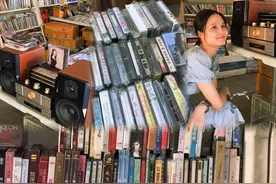 唱片、磁带、CD……来地坛书市找寻你的记忆之声图片