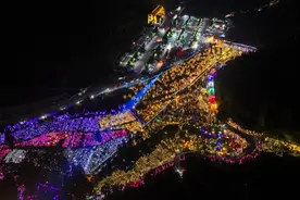 贵州兴义阳光谷梦幻灯展太火爆了，你还不来？图片