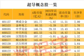 高温超导重大突破！这些A股公司有布局，5股市盈率不到20倍图片