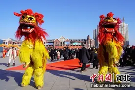 保定清苑区：迎新春群众文化大集开集图片