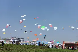 又见风筝飞满天，第42届潍坊国际风筝会启幕图片