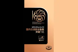诞生比微软Office还早，金山办公WPS Office PC端国内日活设备数突破1亿图片