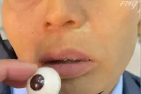 蜡像保安上岗？“眼球”之外，还有人心图片