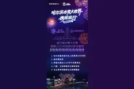 就在哈尔滨！今晚高空烟花秀、3000架无人机表演等你来！图片