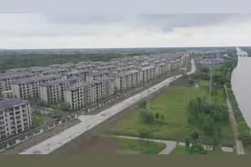 这项配套“和睦佳苑”的重点工程，预计今年10月底基本完工图片