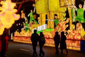 让冬季亮起来！2025沈阳和平湾新春灯会璀璨启幕图片