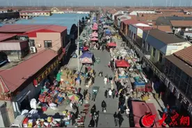 沾化区冯家镇开展“聚山东好品 赶黄河大集 过欢乐春节”活动图片