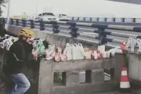 央视报道还原“胖猫”事件真相，94.6吨外卖堆满长江大桥视频封面