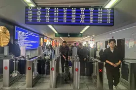 记者亲测：两分钟换乘，五分钟上车！上海火车站换乘3、4号线无需二次安检为乘客省下十分钟图片