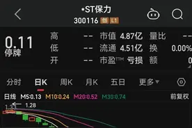 A股史上最便宜股票，将退市！图片