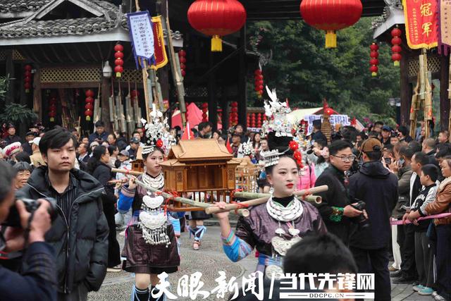 贵州黎平肇兴侗寨：多彩侗年擦亮乡村古镇“金名片”