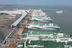 “港”“湾”携手，琼州海峡潮正涌图片