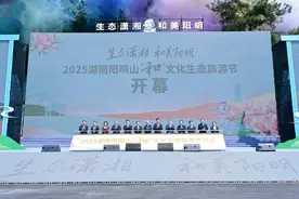 十万亩杜鹃浪漫迎客！2025湖南阳明山“和”文化生态旅游节开幕图片
