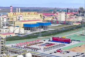 宝丰储能正极负极电解液厂暨宝丰能源四期烯烃新材料项目集中开工图片