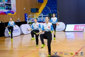 德州职院跳绳队全国比赛获8金图片