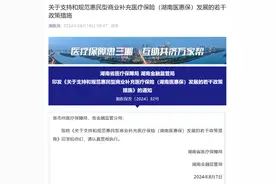 85%保费用于医疗费用给付 湖南医惠保渐行渐近图片